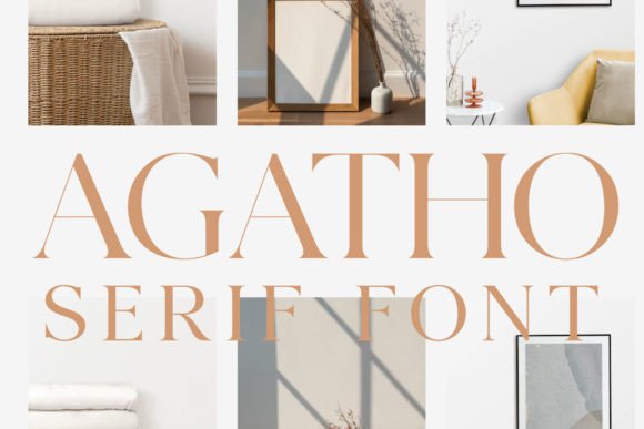 Agatho: A Cool, Elegant Serif Font Review