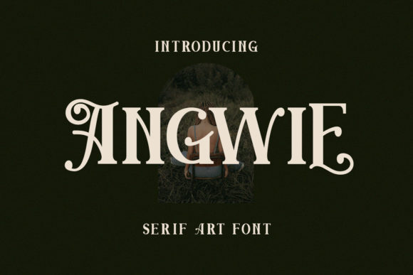 Angwie: A Bold Serif Font for Editorial Design