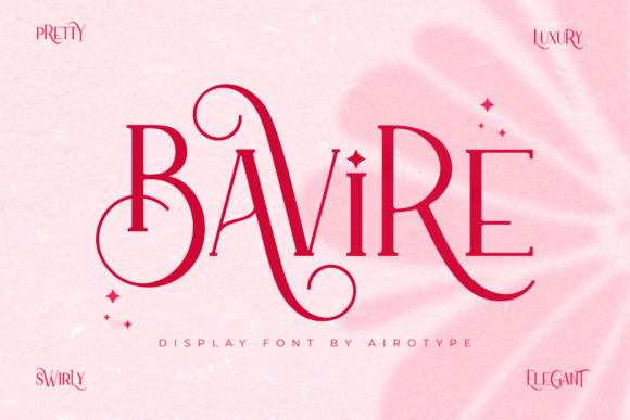Bavire: The Elegant Serif Font for Polished Branding