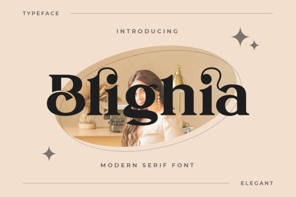 Blighia: A Luxurious Serif Font That Elevates Small Business Branding