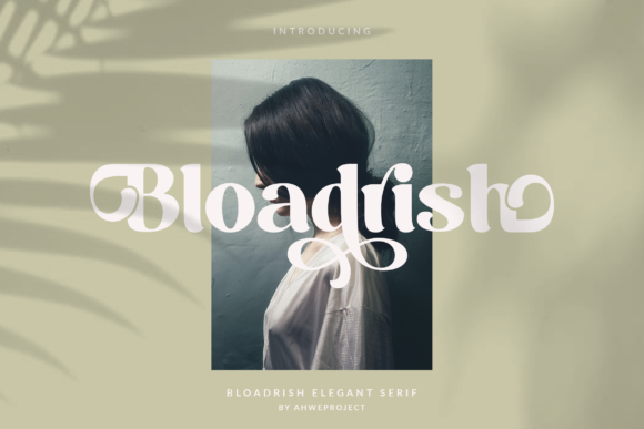Bloadrish: A Bold Serif Font for Web Design