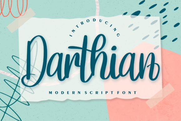 Darthian Font for Modern Business Branding