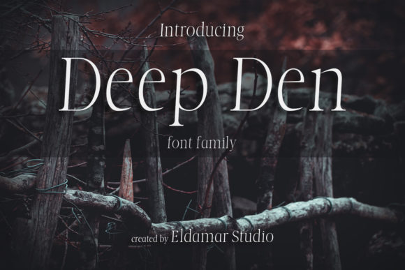 Deep Den: The Elegant Serif Font for Polished Branding