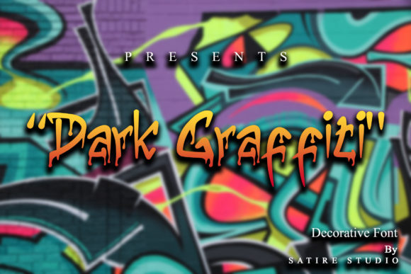 Drak Graffiti: A Bold Decorative Font for Campaigns