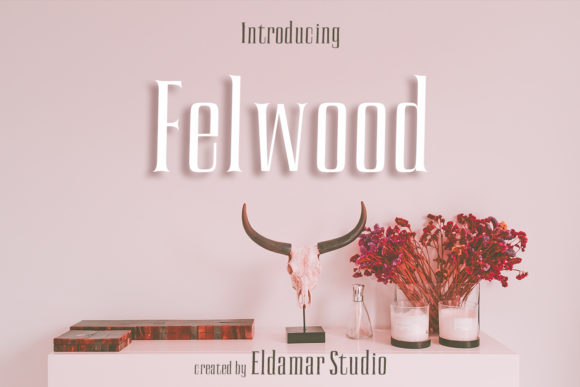 Felwood: A Modern Serif Font for Makers