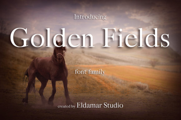 Golden Fields: A Minimal Serif Font for Web Design