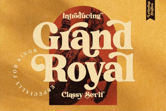 Grand Royal: A Bold Serif Font for Editorial Design