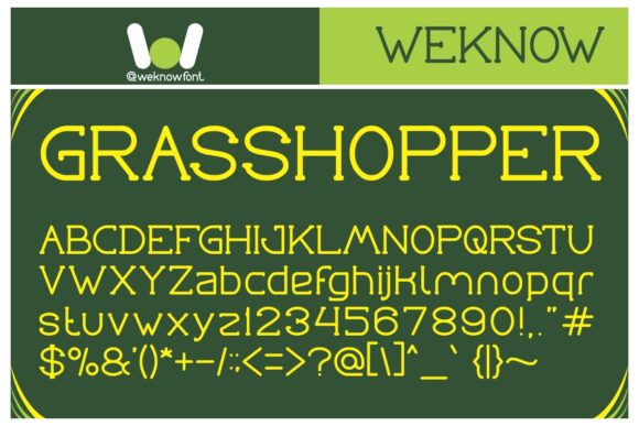 Grass Hopper: A Retro Serif Font for Editorial Design