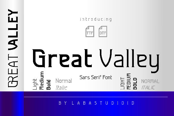 Great Valley: A Thin Serif Font for Crafters