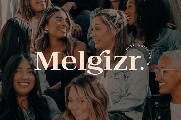 How Melgizr Elevates Small Business Branding with Sophisticated Serif Style