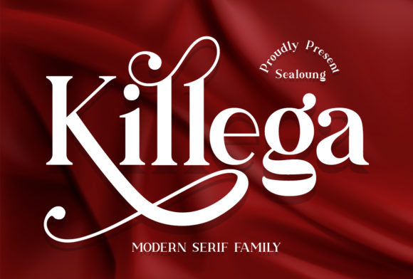 Killega: A Bold Modern Serif Font for Your Brand