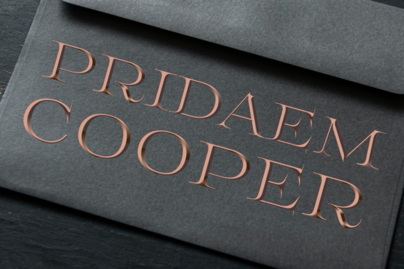 Pridaem Cooper: A Maker's Review of This Color Font