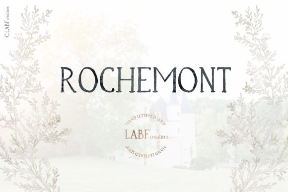 Rochemont: A Royal Vintage Serif Font for Makers