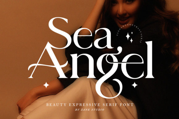 Sea Angel: An Elegant Serif Font for Crafters