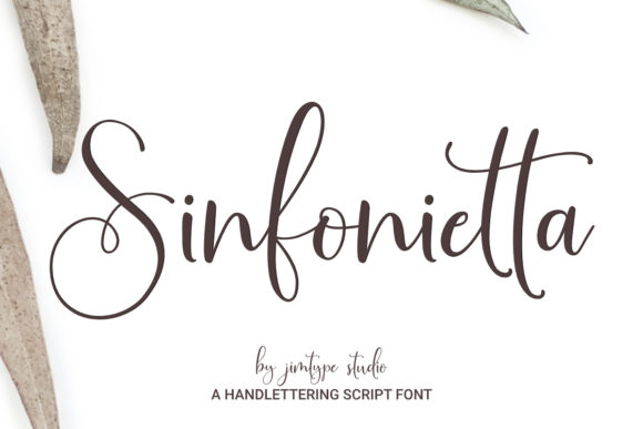 Sinfonietta: A Beautiful Handwritten Font for Your Brand